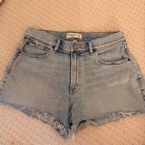 Abercrombie & Fitch Light Blue Jean Shorts